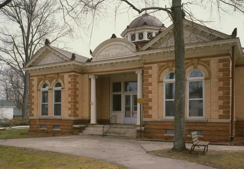 Carnegie Free Library  East South Street Union Union County South Carolina