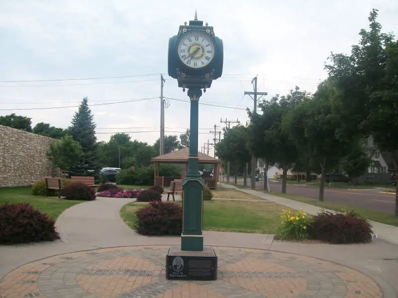 Clock At Rotary Park