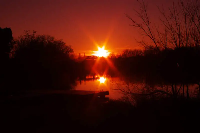 Maryville Alcoa Greenway Sunset Tn