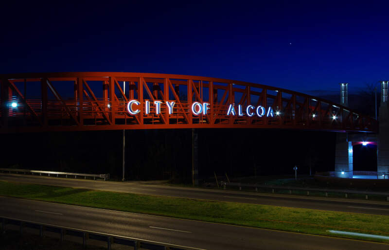 Alcoa Pedestrian Bridge Tn