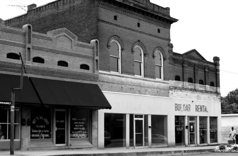 Bolivar Tennessee Square Bw