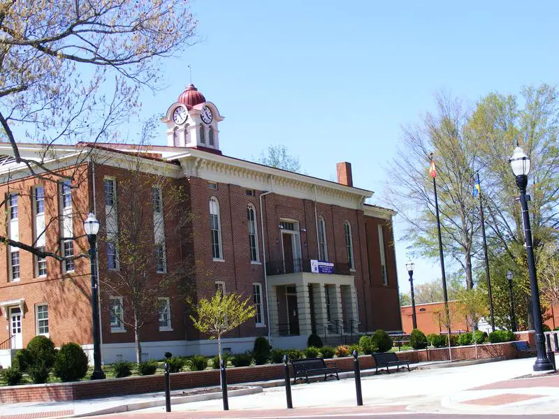 Old Courthouse In Spring Bolivar Tn