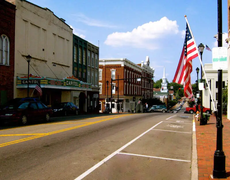 View From Main Streetc Greenevillec Tennessee