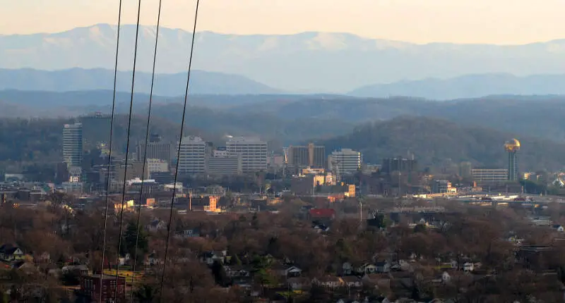 Knoxville From Sharps Ridge Tn