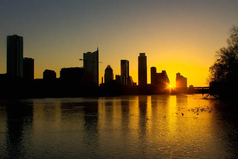 Austin Winter Sunrise