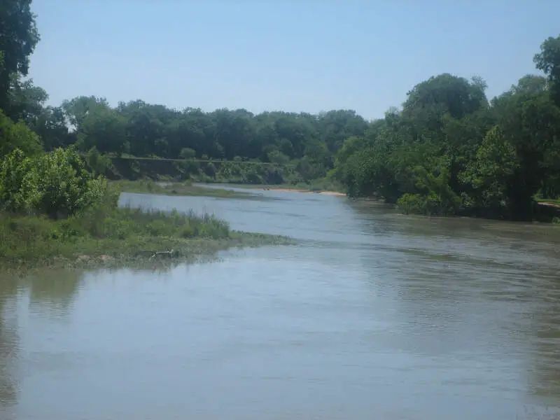 Colorado River Of Texas At Bastrop Img