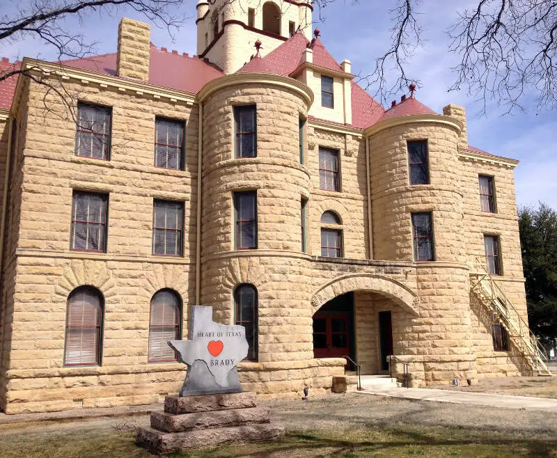 Mcculloch County Courthouse Brady Texas