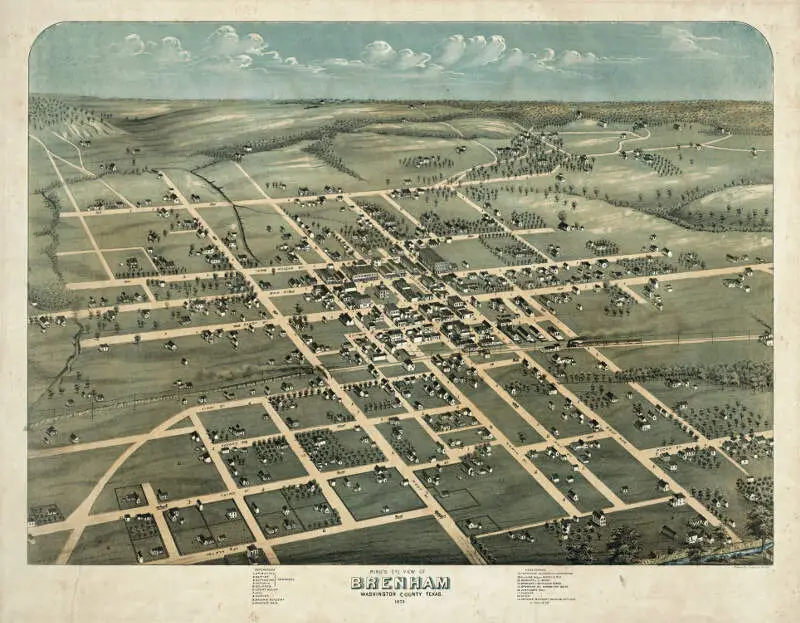 Old Map Brenham