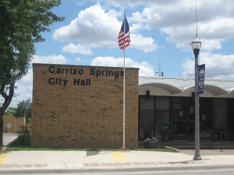 City Hall In Carrizo Springsc Tx Img