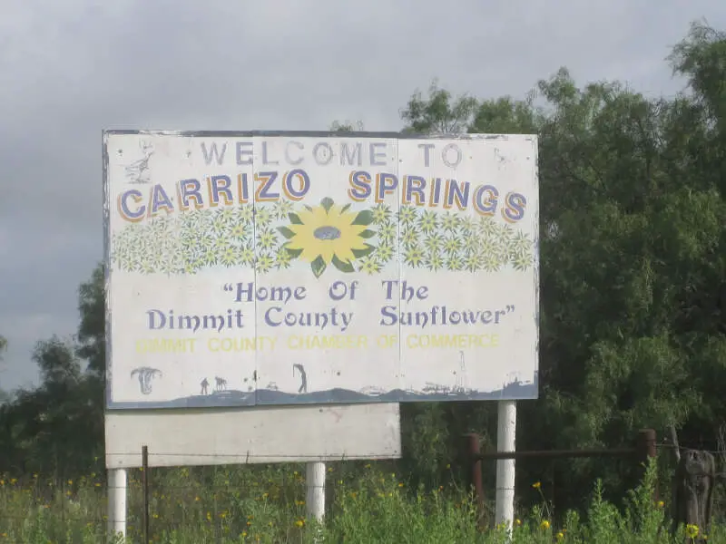 Carrizo Springsc Txc Welcome Sign Img