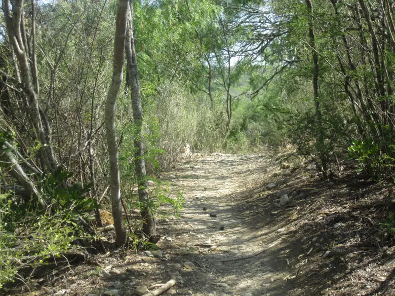 Hiking Trail At Castrovillec Tx Regional Park Img