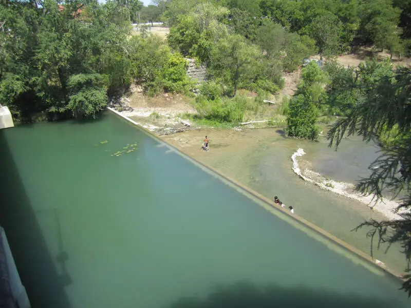 The Medina River In Castrovillec Tx Img