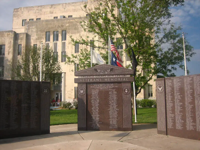 Veterans Memorial In Childress Img