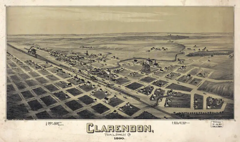 Old Map Clarendon