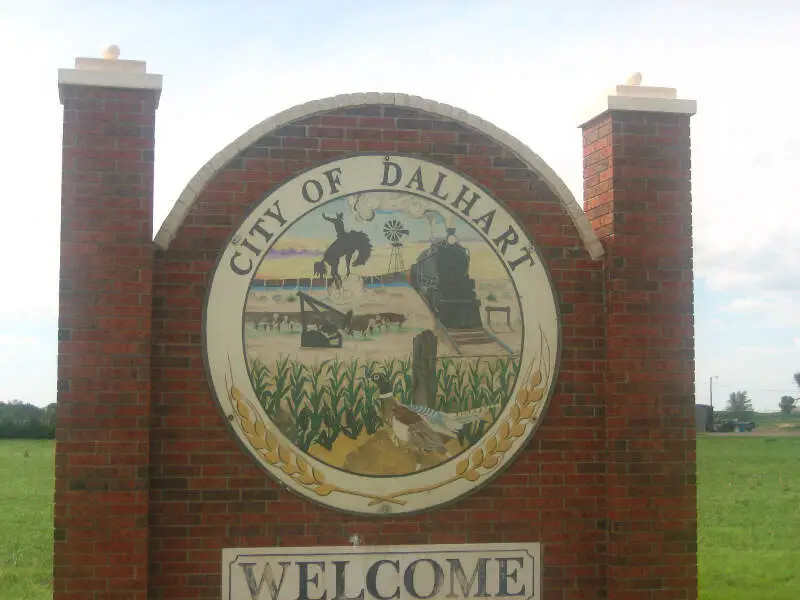 Dalhart Welcome Sign Img