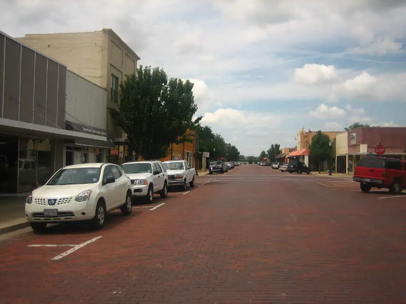 Brick Streets Of Dalhartc Tx Img