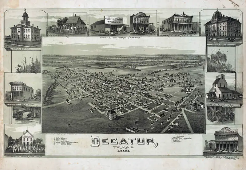 Old Map Decatur