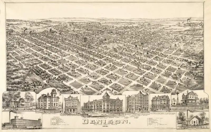 Old Map Denison