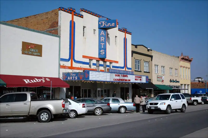 Dentonc Texas Town Square