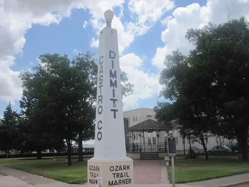 Ozark Trail Marker In Dimmittc Tx Img