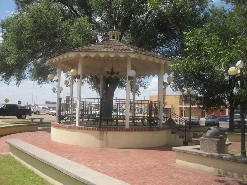 Gazebo At Courthouse Squarec Dimmittc Tx Img