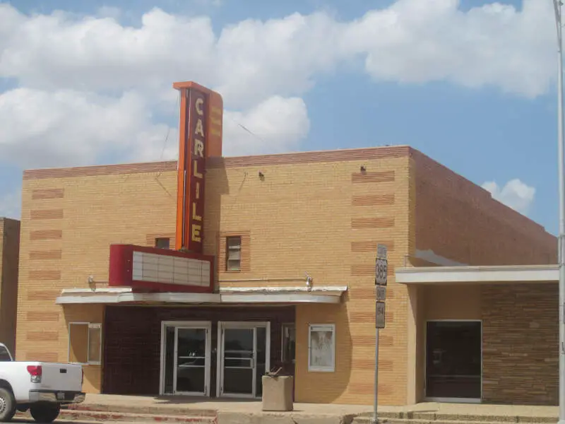 Former Carlile Theater In Dimmittc Tx Img