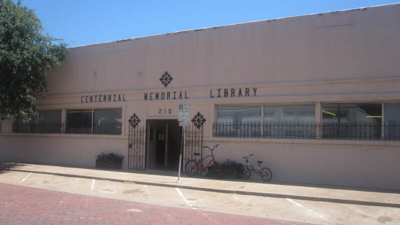Centennial Memorial Libraryc Eastlandc Tx Img