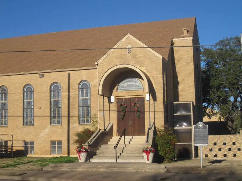 First United Methodist Church In Floresvillec Tx Img