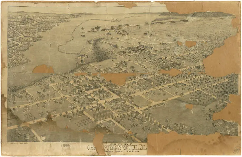 Old Map Gatesville