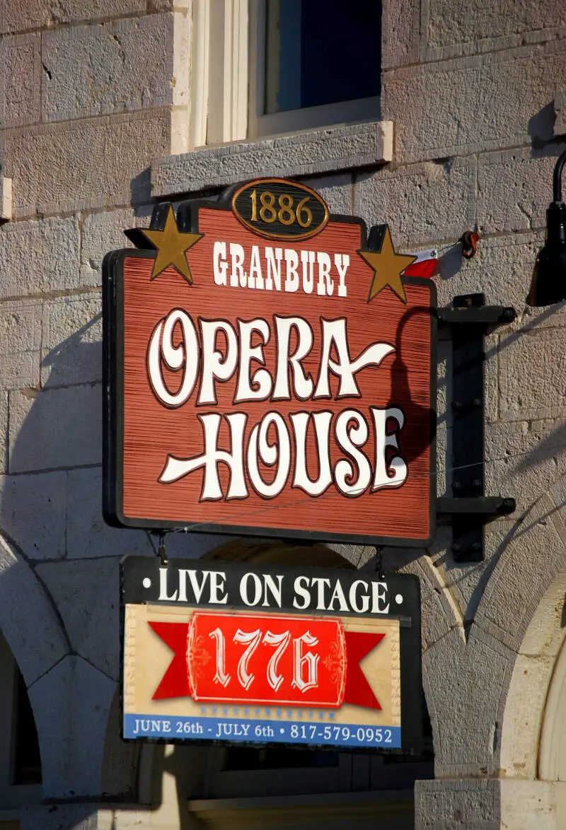 Granbury Opera House Marquee