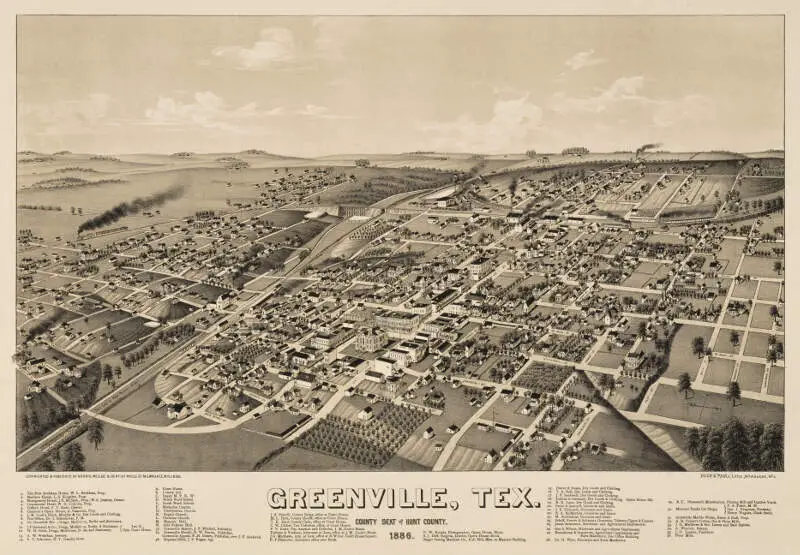 Old Map Greenville