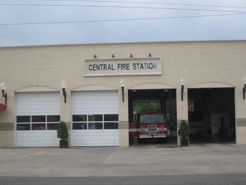 Central Fire Station In Hendersonc Tx Img