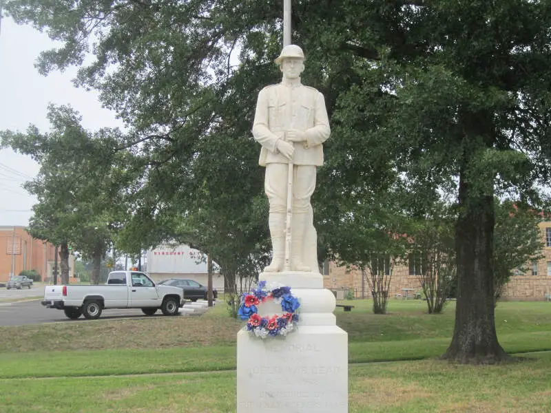 Memorial To War Deadc Jacksonvillec Tx Img