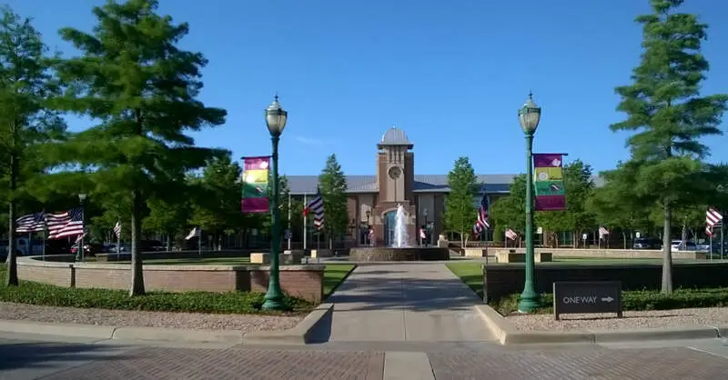 Keller City Hall Flags