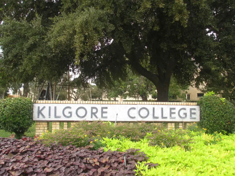 Kilgore College Welcoming Sign Img