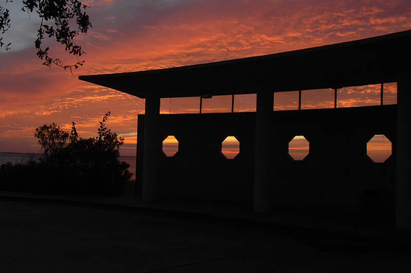 Sunrise At Sylvan Beach Pavilion