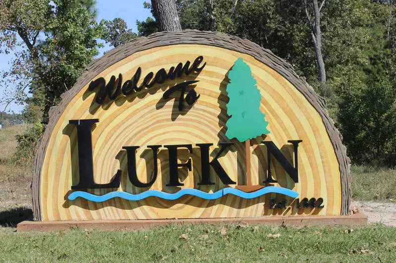 Lufkin Welcome Signc Lufkinc Tx Img