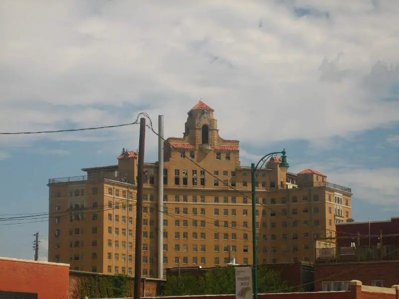 Former Baker Hotel In Mineral Wellsc Tx Picture