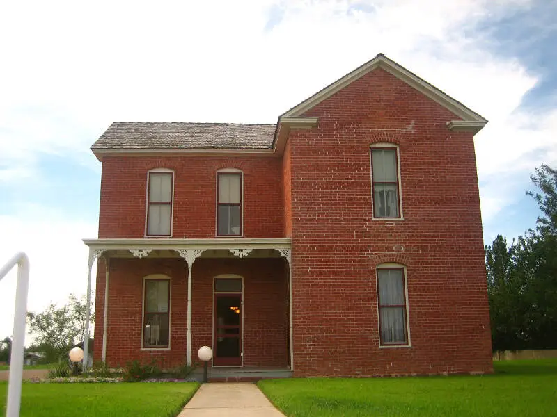 White Pool House In Odessac Tx Picture