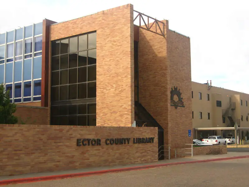 Ector County Library In Odessac Tx Picture