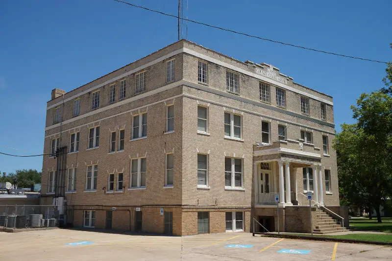 Pittsburg August   Camp County Courthouse