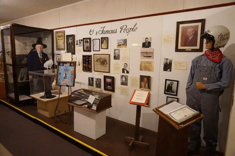 Northeast Texas Rural Heritage Museum August   Our Famous People Display