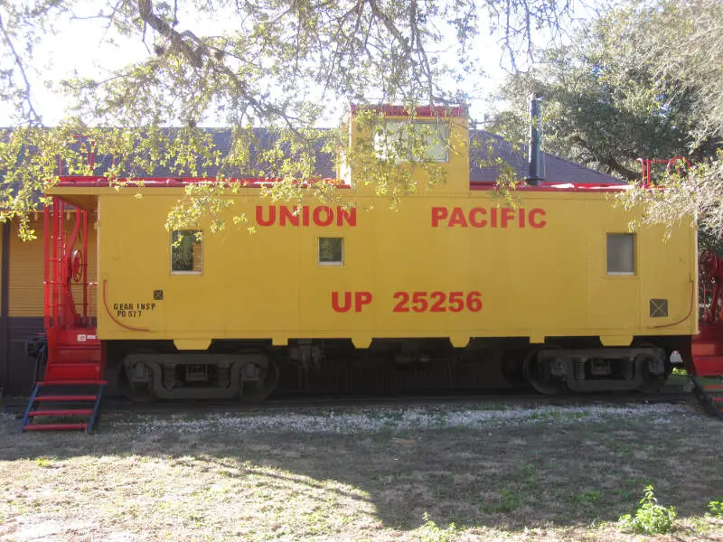 Up Rail Car At Longhorn Museum In Pleasanton Img