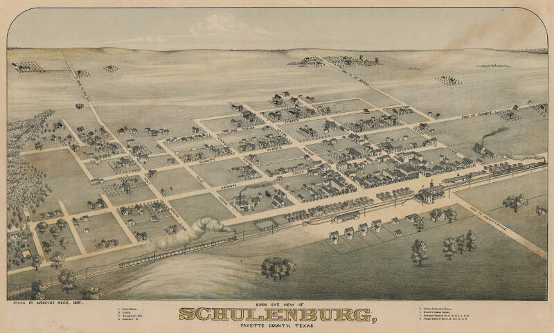 Old Map Schulenburg