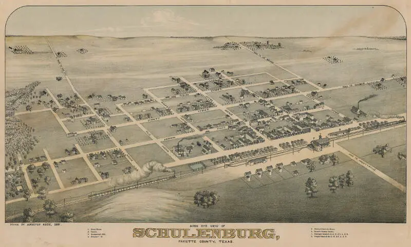 Old Map Schulenburg