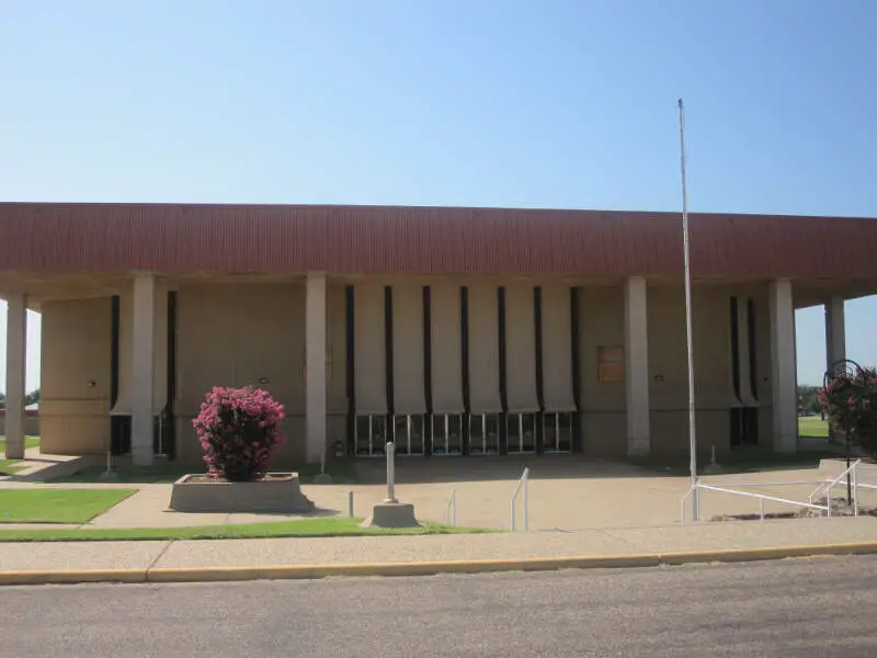 Revised Scurry County Coliseum In Snyderc Tx Img