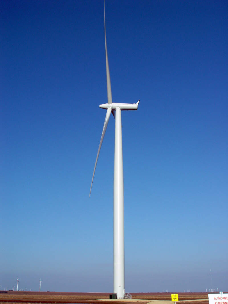 Wind Turbine Sweetwater Texas Daf O