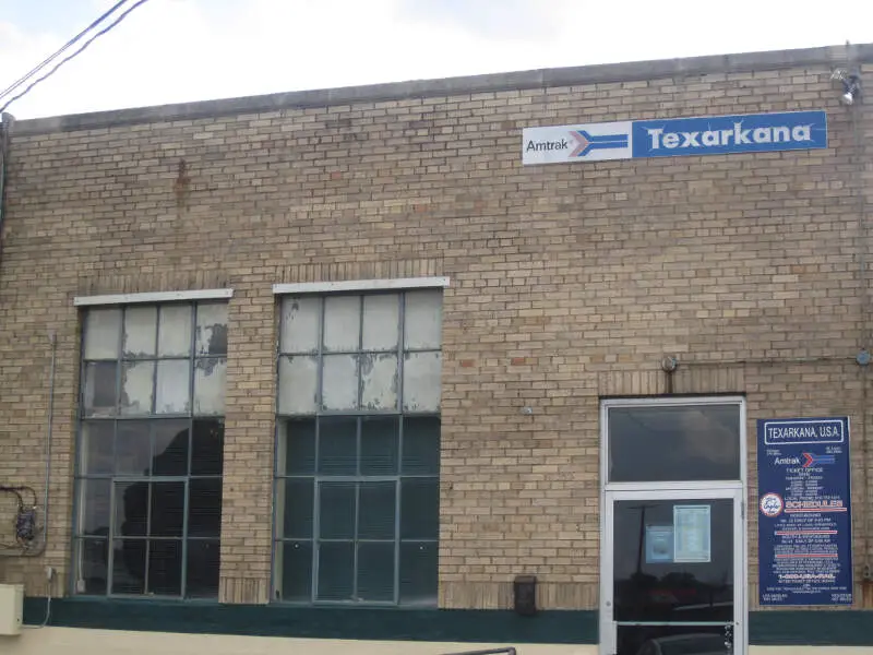 Amtrak Station In Texarkana Img