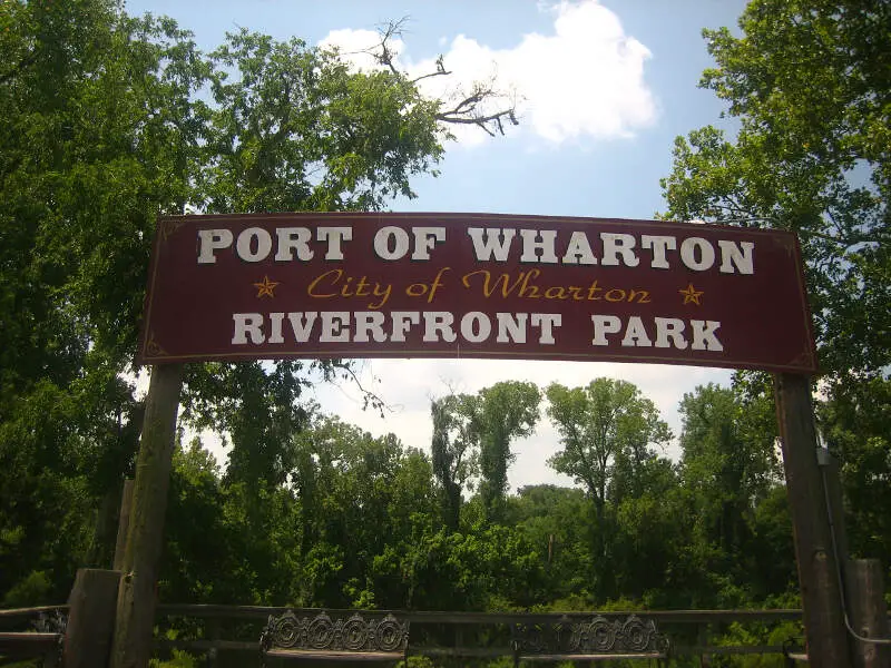 Riverfront Park In Whartonc Tx Img