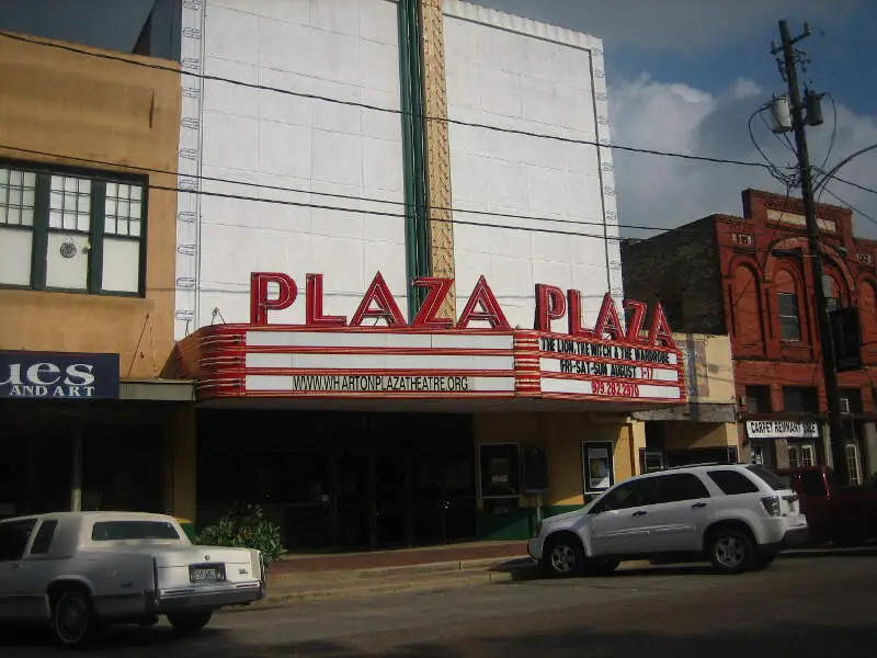 Plaza Theater In Whartonc Tx Img